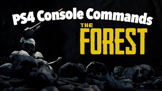 How To Activate Console Commands on The Forest PS4