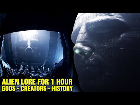 Alien Lore for 1 Hour - Gods and Creators, Origin of Life, Xenomorph History, Alien Covenant Ending