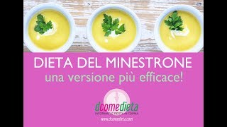 La dieta del minestrone in una versione + sana ed efficace