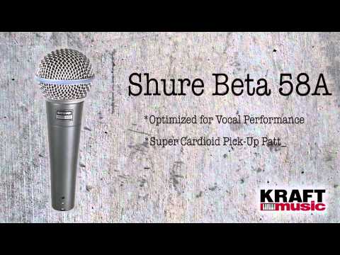 Shure Beta 58A Dynamic Vocal Microphone image 3
