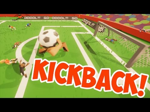 HOW DID I DO THAT?! Let's Play The KickBack Gameplay ( The Kickback Soccer Game #1)