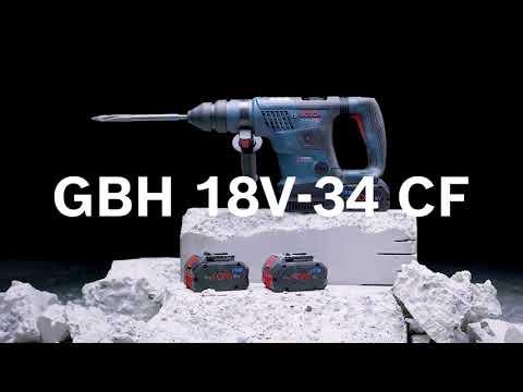 Gbh 18v-34 cf bosch rotary hammer drill, 1500 w