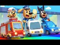 Sheriff And Driving Center Street Vehicles Safety Rules Sheriff Labrador BabyBus