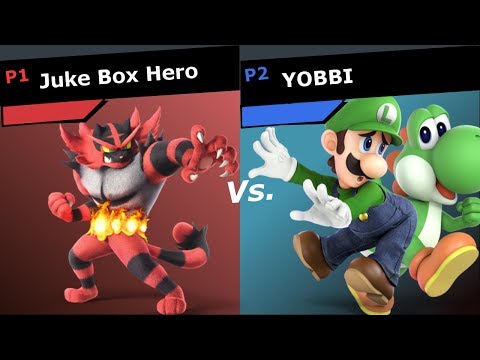 SR8 SSBU - Juke Box Hero (Incineroar) Vs. YOBBI (Luigi/Yoshi) Smash Ultimate