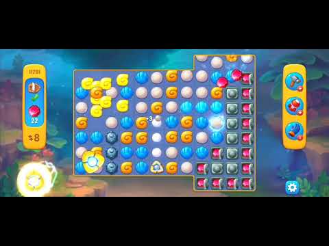 Fishdom Easy Level 11791 (with ingame lightning booster) @choraelmin