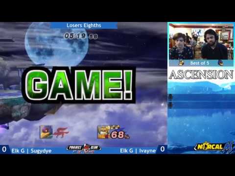 "Ascension 9/15/18" - Elk G | Sugydye (Falco/Fox) v. Elk G | Ivayne (Fox/Falco) - Losers Eighths