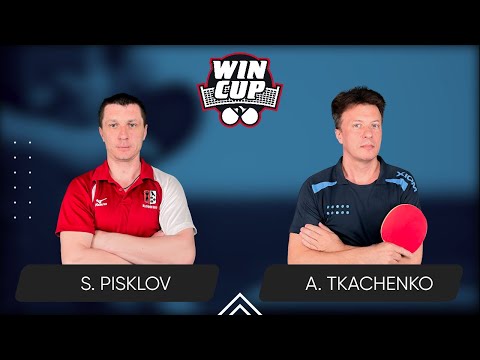 00:15 Serhii Pisklov - Artem Tkachenko West 6 WIN CUP 09.06.2024 | TABLE TENNIS WINCUP