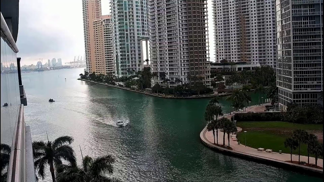 Live webcam view of Miami River Mouth Live Cam