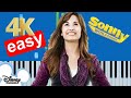 Disney Channel Sonny With A Chance What To Do Demi Lovato Slow Easy Beginner Piano Tutorial
