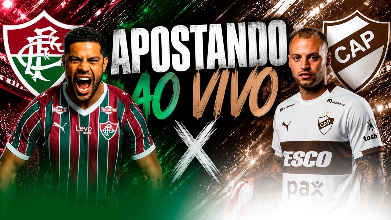 🔴 AO VIVO | FLUMINENSE X PLATENSE + BOCA X SÃO PAULO I REACT I APOSTAS AO VIVO - 08-09-26