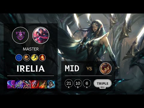 Irelia Mid vs Ziggs - EUW Master Patch 11.14