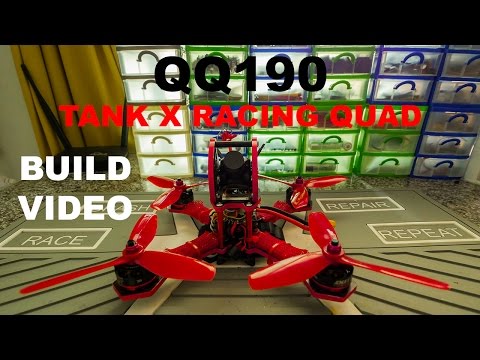 QQ190 4mm Tank X Racing Quadcopter - DTFc Flight Controller (Doge) - Build Log Video
