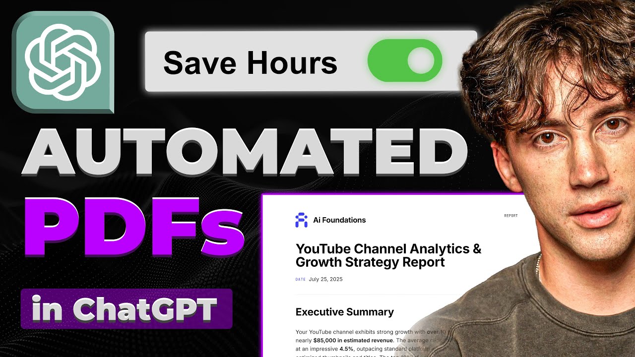 This GPT Agent Creates 100% Automated PDFs! (Full Guide)