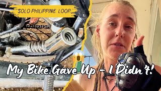 EP 24 - I Thought It Was Over… Then I Found This Hidden Spring 🌴 - Solo Motorcycle Adventure 🇵🇭