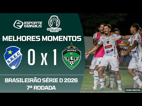 São Raimundo-RR 0x1 Manaus FC