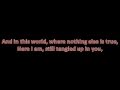 Staind - Tangled up in you lyrics 