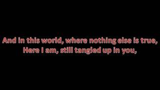 Staind - Tangled up in you lyrics