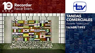 Tandas Comerciales Canal 13 - Abril 1993