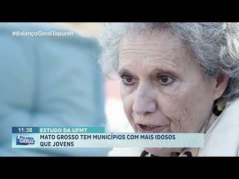 Mato Grosso tem municípios com mais idosos que jovens.
