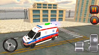 AMBULANCE RESCUE Driving Simulator #1 - Ambulance CAR GAME - Android Gameplay