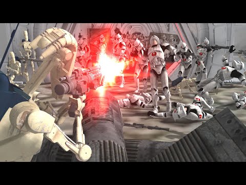 Realistic Clone Army SHIP BOARDING Invasion... - Gates of Hell: Star Wars Mod