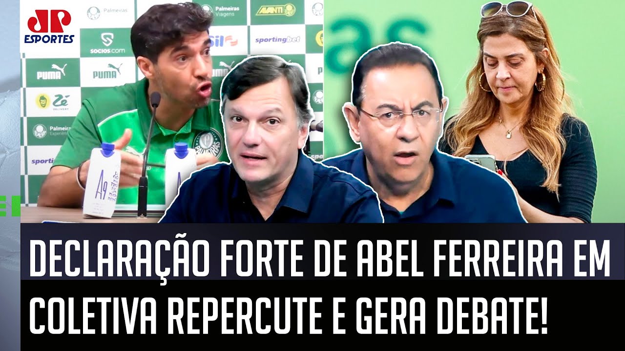 "COMO ASSIM? VOCÊ É DEUS??? NINGUÉM TEM ESSE PODER!" Fala POLÊMICA de Abel no Palmeiras GERA DEBATE!
