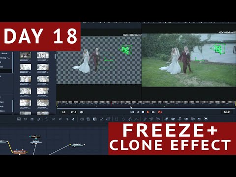 Freeze Frame Clone Effect in DaVinci Resolve | Day 18 of 21 Day Video Production Challenge