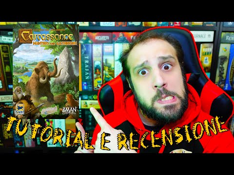 Tutorial e Recensione Carcassonne: Raccoglitori e Cacciatori - Menhir, Caccia e Pesca!