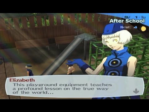 Persona 3 FES Max Social Links: 9/1 - Elizabeth and Playground Metaphors
