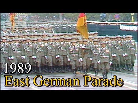 1989 East German Military Parade | 40 Jahre DDR