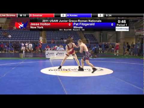 Junior Greco 125 - Jesse Holton (NY) vs. Pat Fitzgerald (IL)