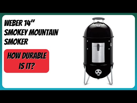 REVIEW (2025): Weber 14" Smokey Mountain Smoker. Features