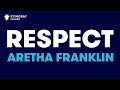 Aretha Franklin - Respect (Karaoke with Lyrics)