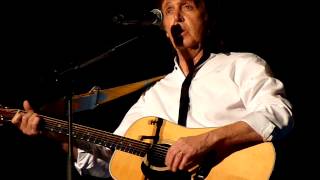 Paul McCartney - Here today (Belo Horizonte, Brasil, 2013)