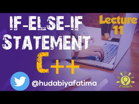 How to use if else if statement in c++