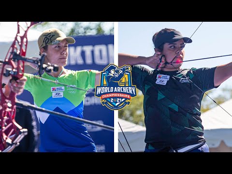 Toja Ellison v Andrea Becerra – compound women bronze | Yankton 2021 World Archery Championships