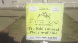 Drink stand sign - Creightons Funeral Service (3)
