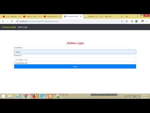Tourism Guide Project PHP MYSQL Part 16 | By Pankaj Panjwani