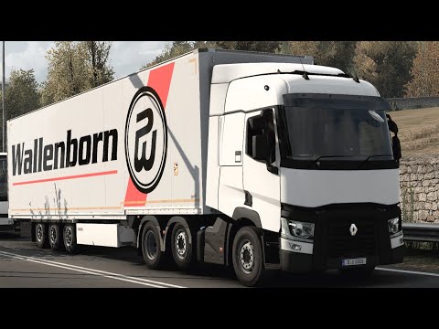 ETS2 1.46 promods | Renault T 460  | Oban 🇬🇧  - Perth 🇬🇧  | transmissions 21tons. subscribe