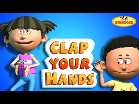 Clap Your Hands | 3D Animation Children English Nursery Rhymes | KidsOne