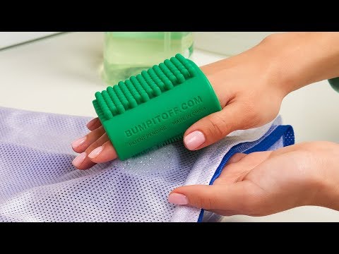 A silicone sponge. Now that’s smart!