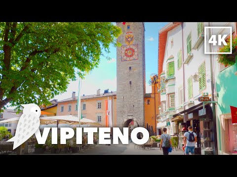 Vipiteno, Italy: 4K Video with Live Sound