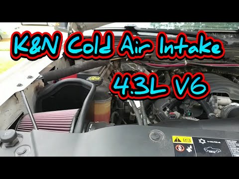 2014 Silverado 4.3 V6 K&N Cold Air Intake