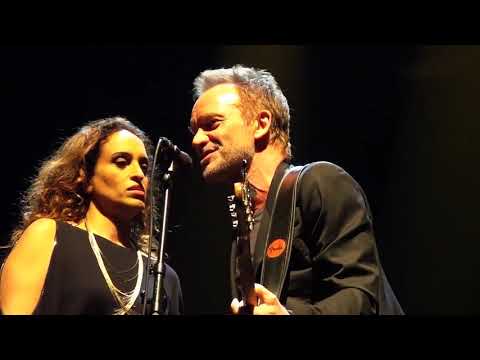 Sting meets Israeli singer Noa