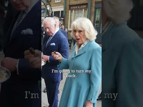 Her Royal Shyness: Queen Camilla Coyly Takes Bite of Chocolate Strawberry 🍓