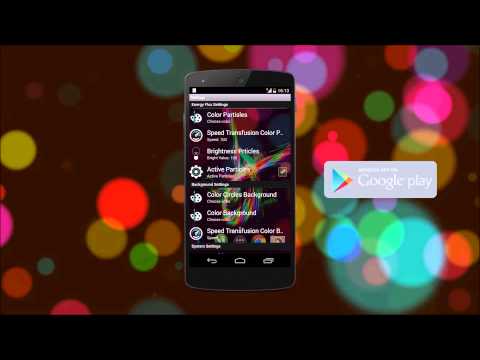 Energy Flux Live Wallpaper Video