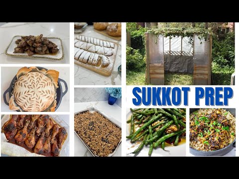 Sukkot Cook And Bake With Me || Prep With Me || Jewish Holiday ||How We Celebrate Sukkot