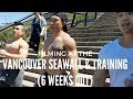 FILMING AT VANCOUVER SEAWALL & TRAINING VLOG | 6 WEEKS OUT FROM BC'S CLASSIC PHYSIQUE