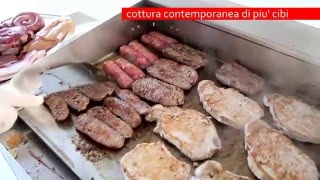 Barbecue a gas in acciaio inox