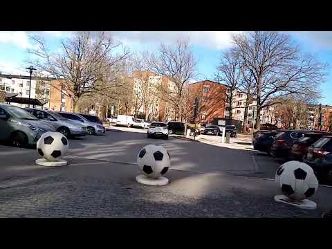 Walking in Bergshamra || Stockholm Walk